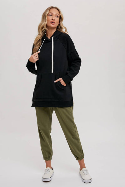 Fleece Tunic Hoodie