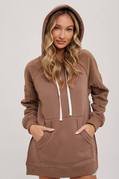 Fleece Tunic Hoodie