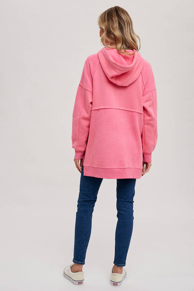 Fleece Tunic Hoodie