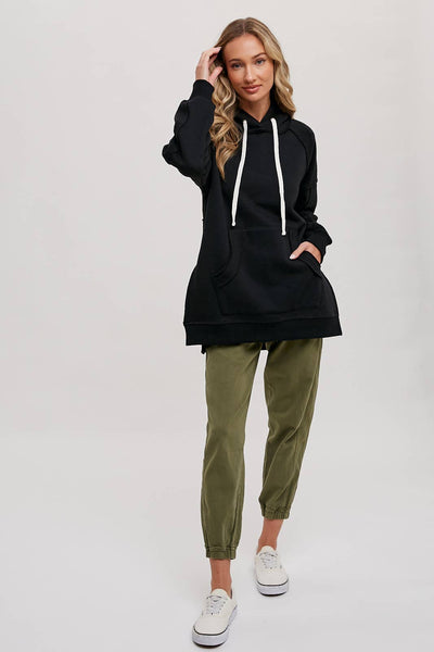 Fleece Tunic Hoodie