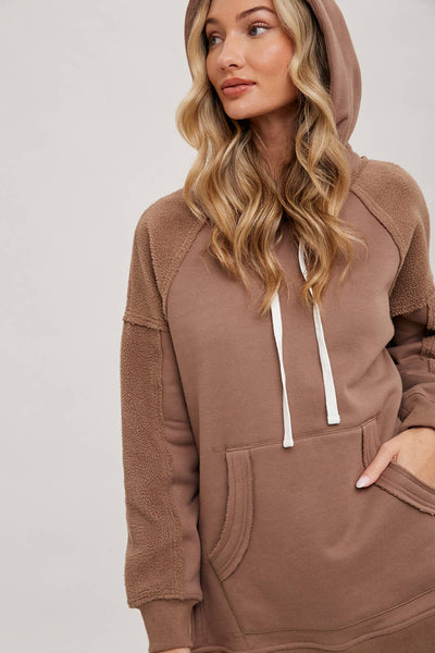 Fleece Tunic Hoodie