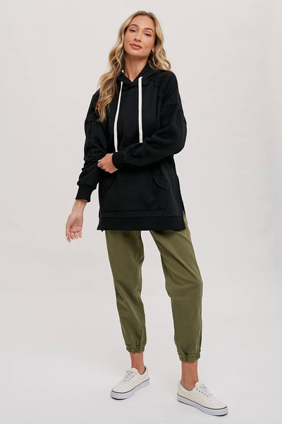 Fleece Tunic Hoodie