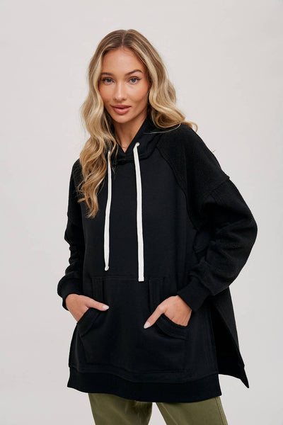 Fleece Tunic Hoodie