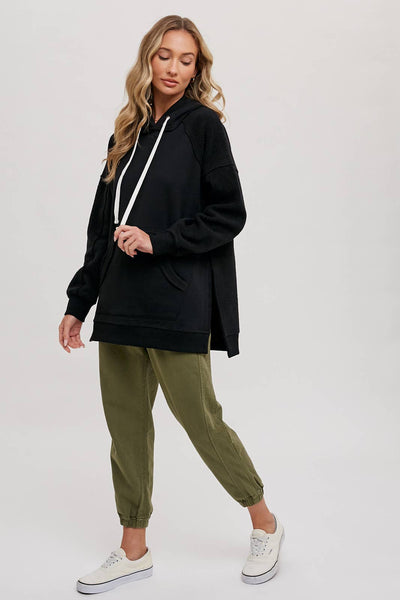 Fleece Tunic Hoodie