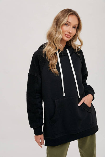 Fleece Tunic Hoodie