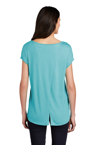 Drapey Cross Back Tee