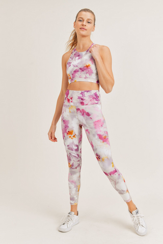 Watercolor Highwaist Leggings